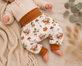 Pumphose Baby & Kind mit Mäuschen | Mitwachshose aus Baumwolljersey | Handmade