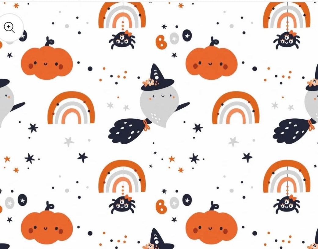 Pumphose Baby & Kind mit Kürbis Halloween– Mitwachshose aus Baumwolljersey – Handmade 🎃👻🧡