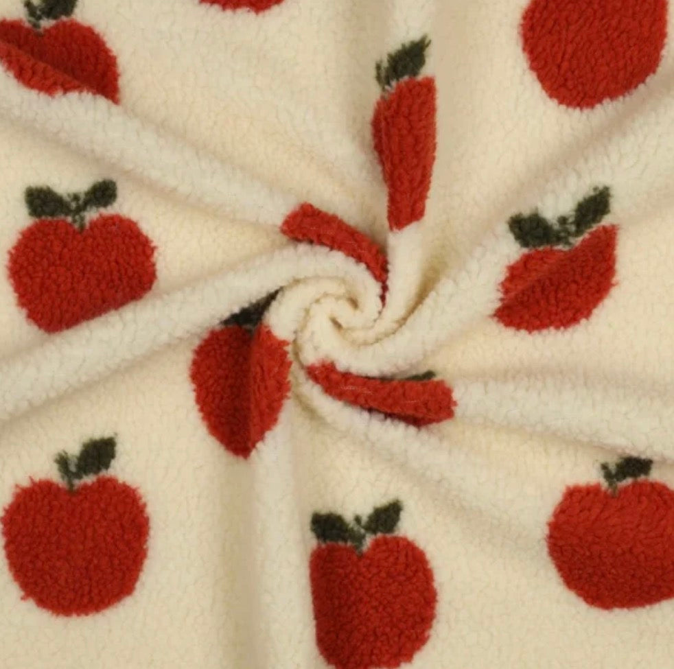 Teddystoffe Apfel