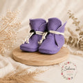 Walkschuhe für Babys – Babyschuhe aus Wollwalk in Lavendel Lila