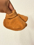 Walksocken aus Wollwalk – gefüttert mit Baumwolljersey