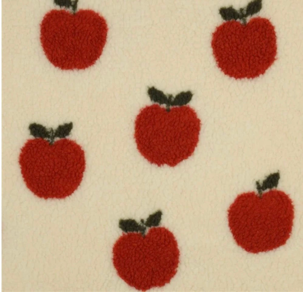 Teddystoffe Apfel