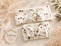 Stirnband für Damen & Kinder – Wildblumen | aus  Baumwolljersey | Handmade | Partnerlook